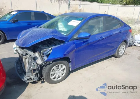2014 Hyundai Accent Gls from USA, damaged, VIN KMHCT4AE6EU688460